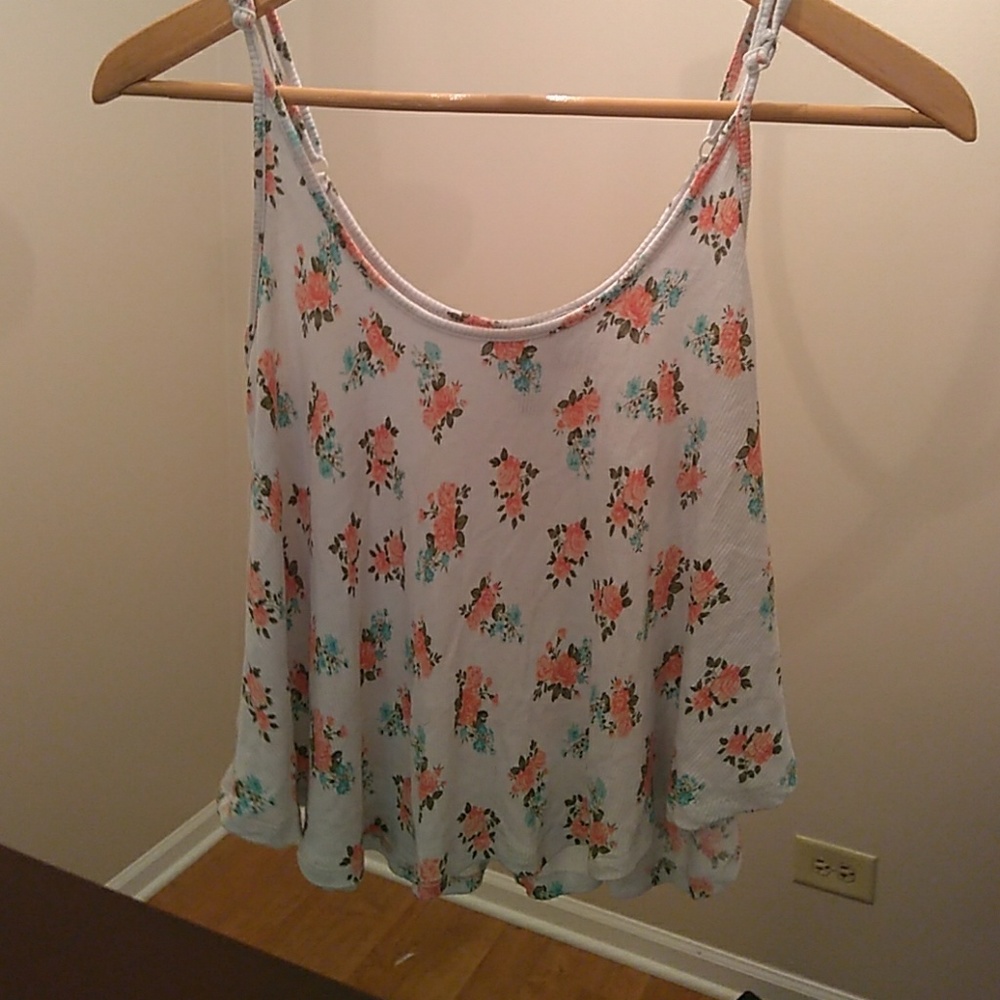 Floral crop top